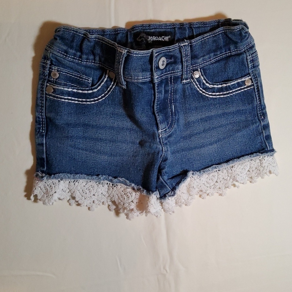 Jordache Dark Wash Girls Shorts Size 6